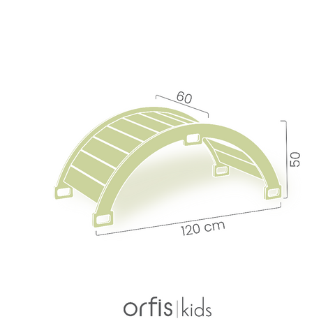 Montessori Düz Zeminli Pikler Halkası - Orfis Kids