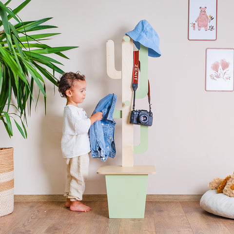 Montessori Kaktüs Askılık - Orfis Kids