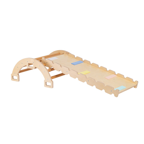 Montessori Küçük Pikler Halkası ve Rampa İkili Set - Orfis Kids