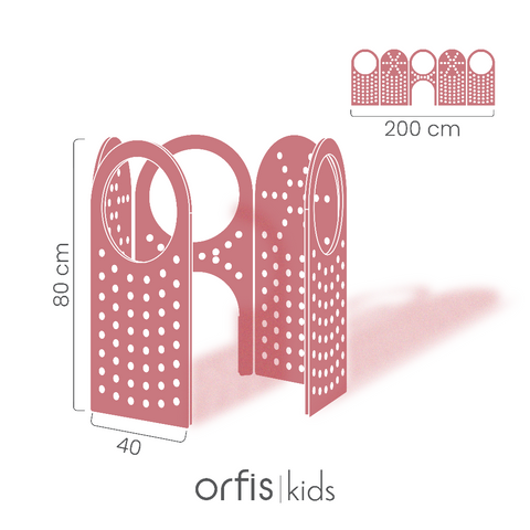 Montessori Peg Board Aktivite Oyuncak - Orfis Kids