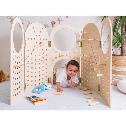Montessori Peg Board Aktivite Oyuncak - Orfis Kids