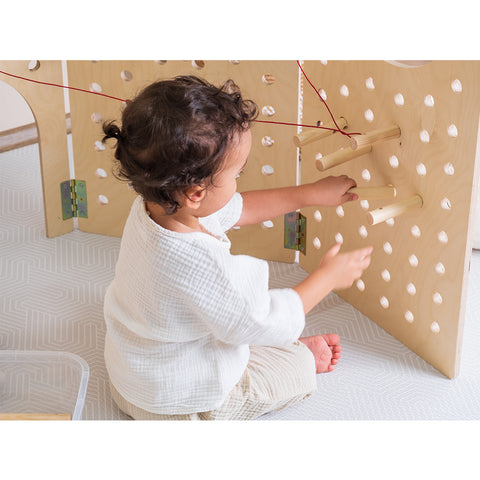 Montessori Peg Board Aktivite Oyuncak - Orfis Kids