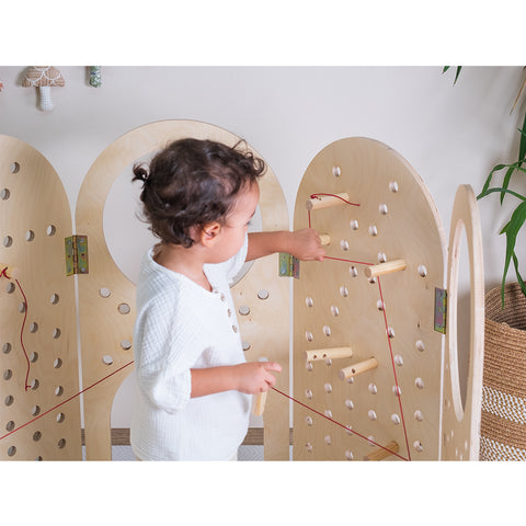 Montessori Peg Board Aktivite Oyuncak - Orfis Kids