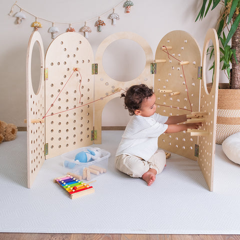 Montessori Peg Board Aktivite Oyuncak - Orfis Kids