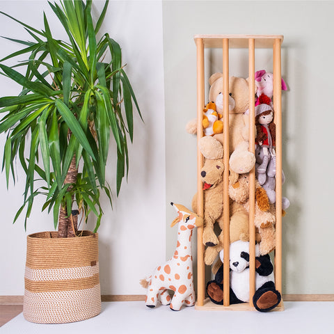 Montessori Pelüş Oyuncak Depolama Ünitesi - Orfis Kids