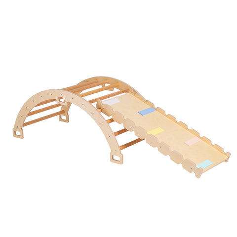 Montessori Pikler Halkası ve Rampa İkili Set - Orfis Kids