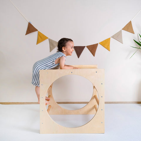Montessori Pikler Kare Merdiven - Orfis Kids