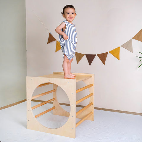 Montessori Pikler Kare Merdiven - Orfis Kids