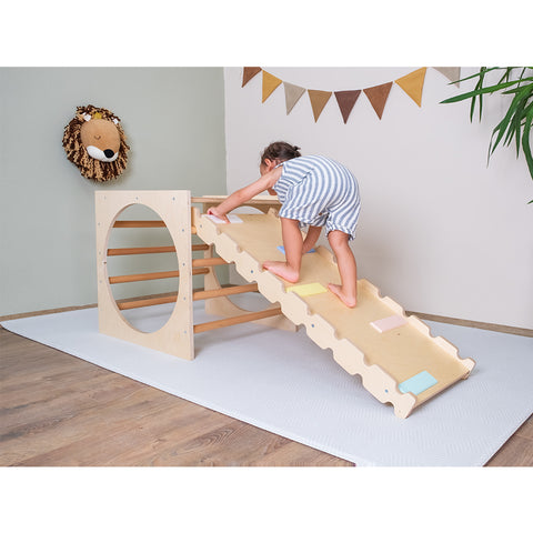 Montessori Pikler Karesi ve Rampa İkili Set - Orfis Kids