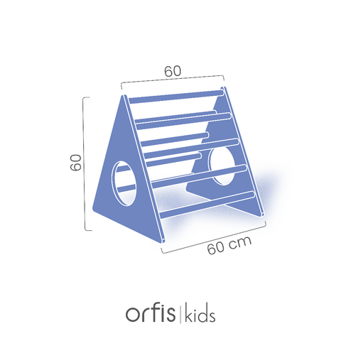 Montessori Pikler Üçgen Merdiven - Orfis Kids