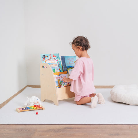 Montessori Taşınabilir Açılı Kitaplık - Orfis Kids