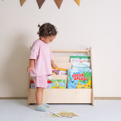 Montessori Taşınabilir Kitaplık - Orfis Kids