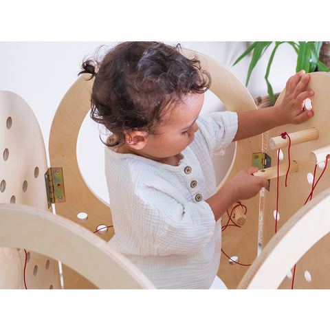 Montessori Peg Board Aktivite Oyuncak