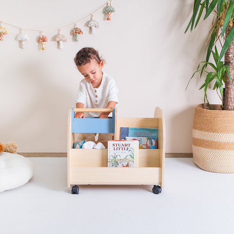 Montessori Tekerlekli Kitaplık